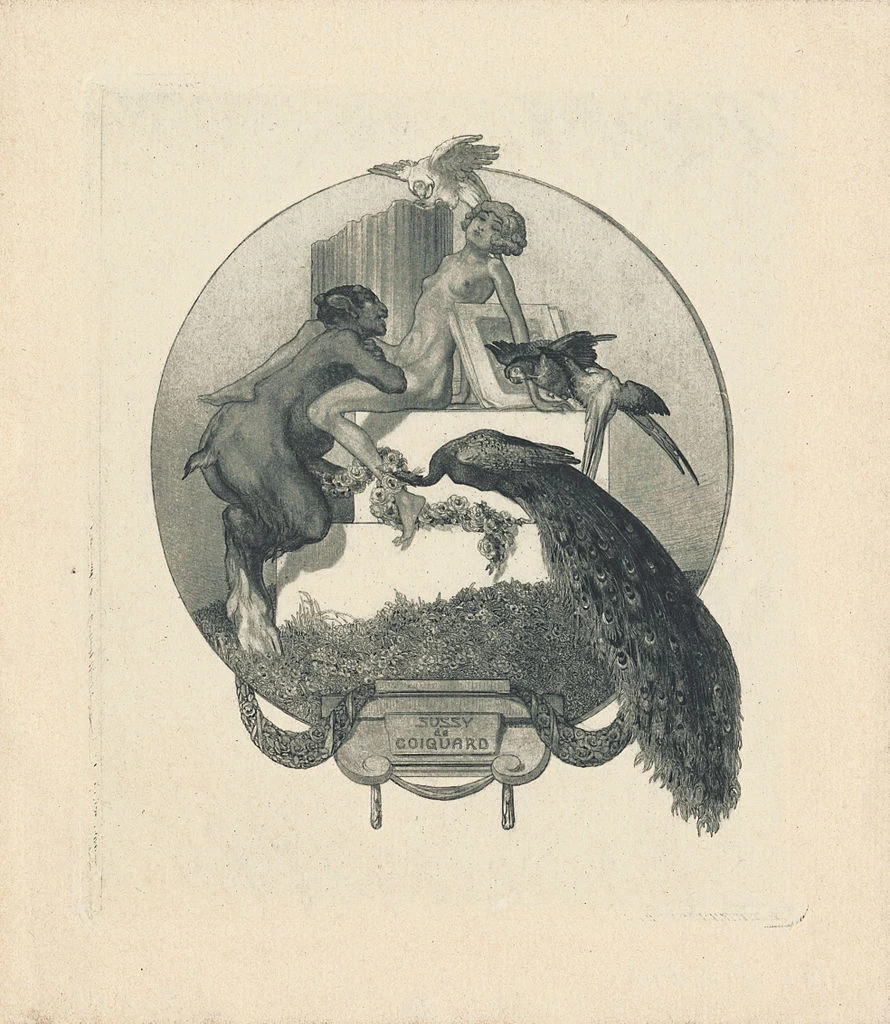 Ex libris Sussy de Coiquard